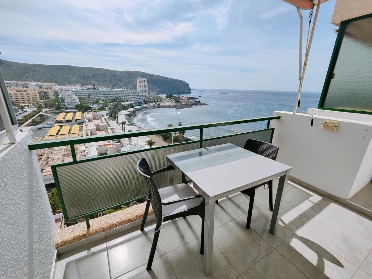 Estudio en primera línea de la playa Los Cristianos  Exterior foto