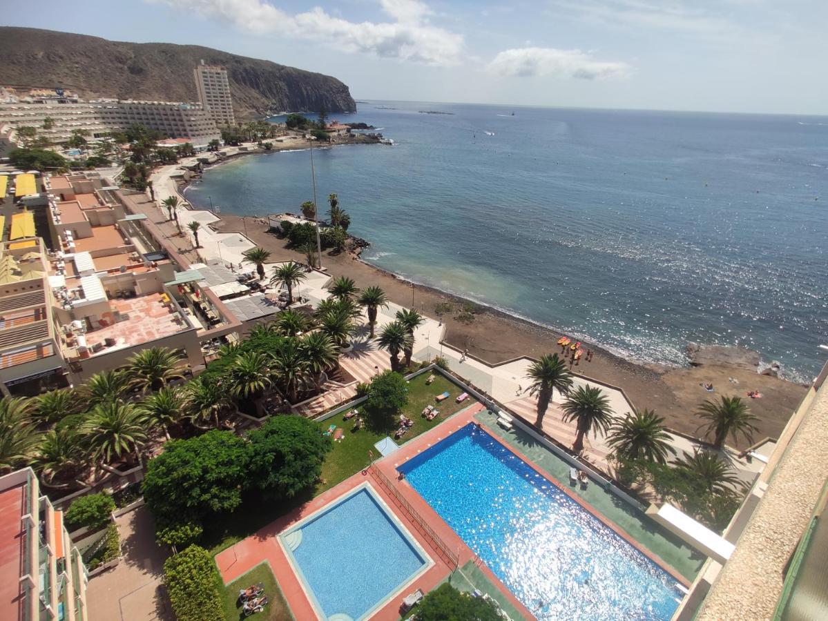 Estudio en primera línea de la playa Los Cristianos  Exterior foto